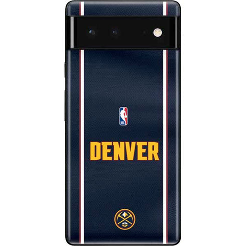 NBA Denver Nuggets Jersey Google Pixel 6 Skin